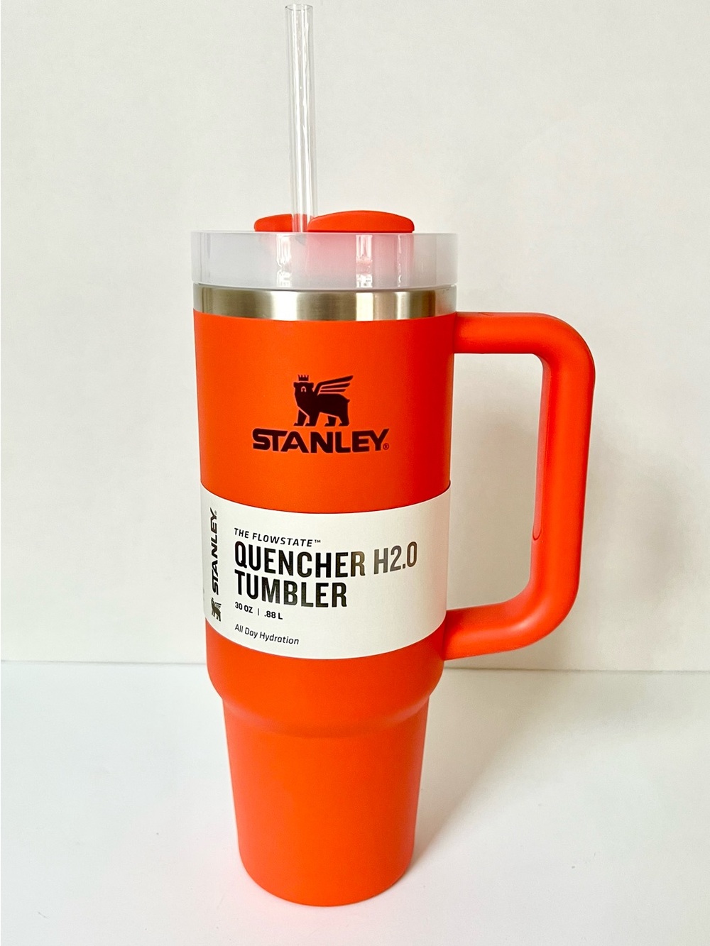 Stanley Flowstate Quencher H2.0 Tumbler 30oz “Tigerlily Plum” RARE Shade NEW NWT